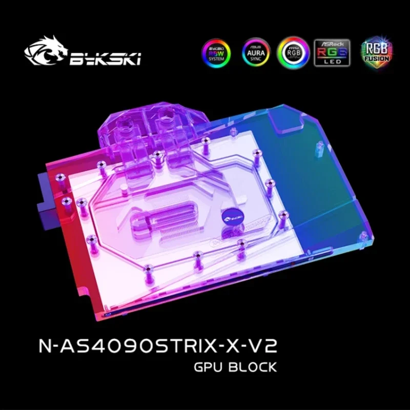 Rtx 4090 Water Block - Bykski GPU Block Use for ASUS