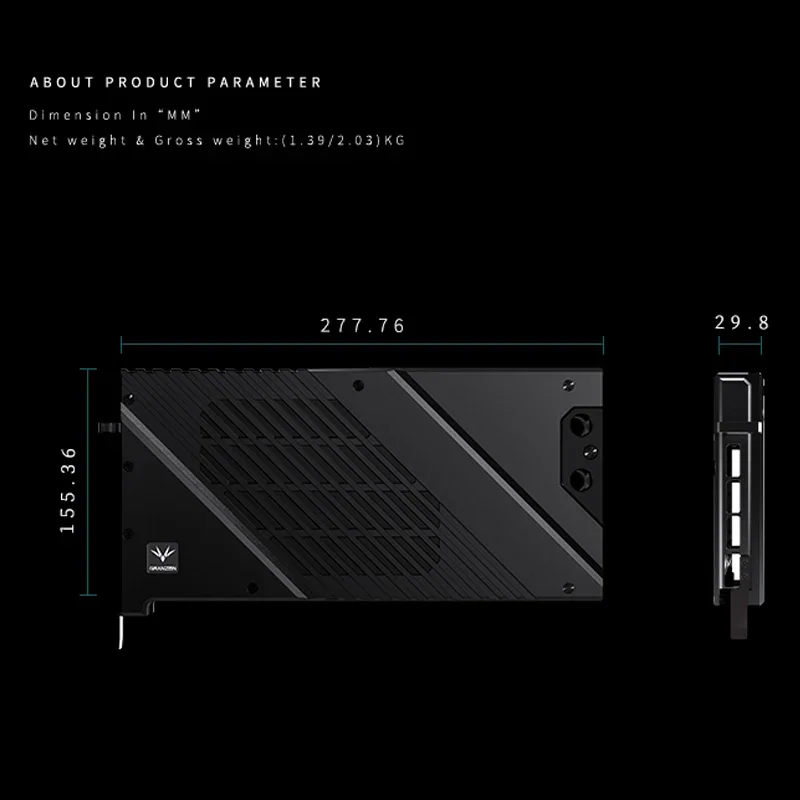 Granzon GPU Water Block for MS - Rtx 4090 Water Block review and price