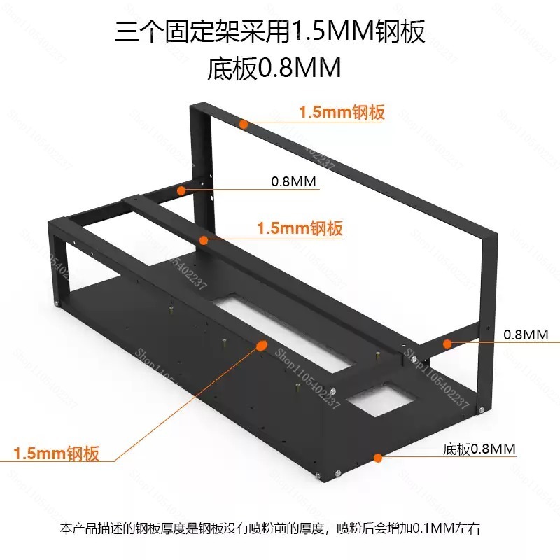 Open Frame GPU Mining Rig Fram - Gpu Mining Rig Frame 8 Gpu review and price